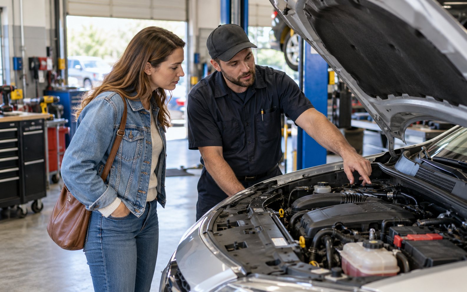 Car repair loans illustration photo